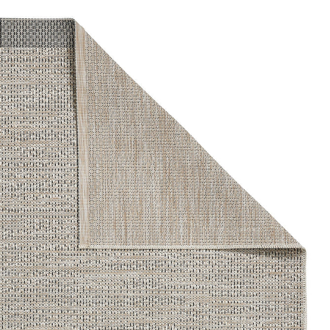Stitch 9682 Durable Stain-Resistant Weatherproof Flatweave In-Outdoor Beige/Black Rug-Think Rugs-Rug Love - The Most Loved Rug Store