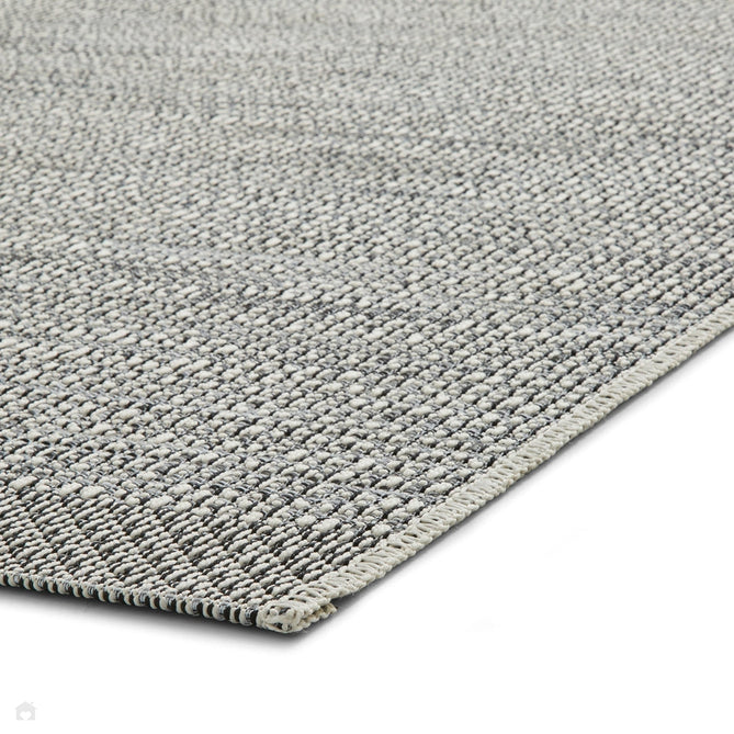 Stitch 9682 Durable Stain-Resistant Weatherproof Flatweave In-Outdoor Silver/Black Rug-Think Rugs-Rug Love - The Most Loved Rug Store