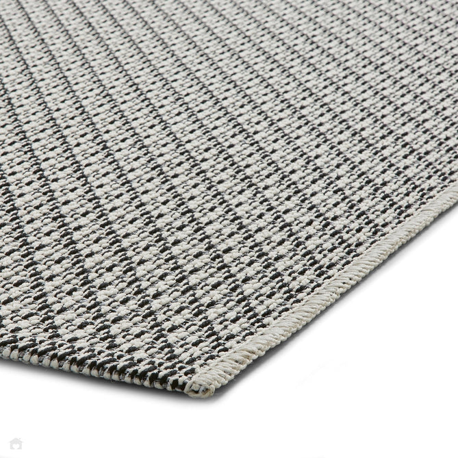 Stitch 9683 Durable Stain-Resistant Weatherproof Flatweave In-Outdoor Ivory/Black Rug-Think Rugs-Rug Love - The Most Loved Rug Store