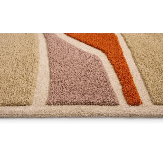 Strata Terracotta/Ochre/Taupe/Beige/Ivory Rug-Origins-Rug Love - The Most Loved Rug Store