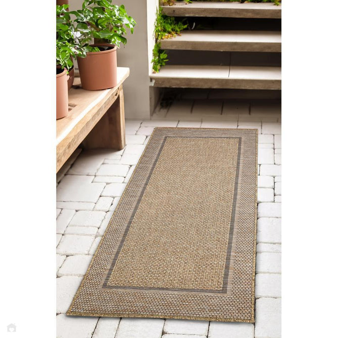Summer Border In-Outdoor Flatweave Latte Rug-Melrose-Rug Love - The Most Loved Rug Store