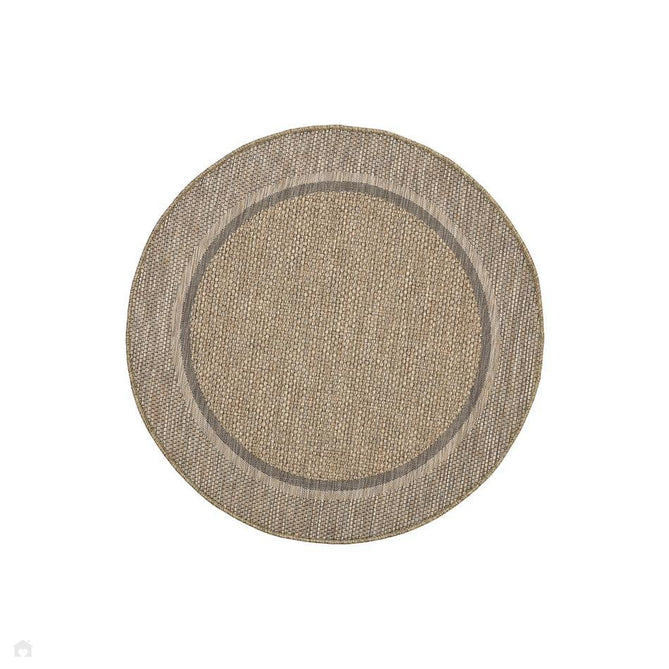 Summer Border In-Outdoor Flatweave Latte Rug-Melrose-Rug Love - The Most Loved Rug Store