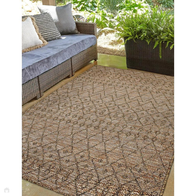 Summer Culture In-Outdoor Flatweave Latte Rug-Melrose-Rug Love - The Most Loved Rug Store