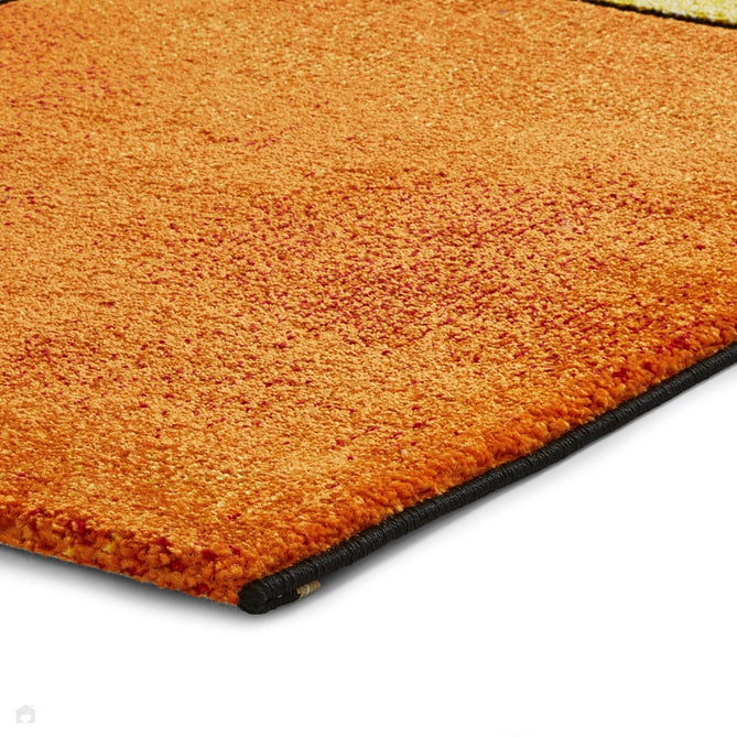 Sunrise 21821 Modern Geometric Abstract Carved Textured Soft Durable Easy-Care Polypropylene Short-Pile Multicolour Rug-Think Rugs-Rug Love - The Most Loved Rug Store