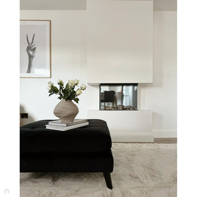 Super Teddy Super Soft Plush Hi Pile Silky Faux Fur Shaggy Beige Rug-Think Rugs-Rug Love - The Most Loved Rug Store