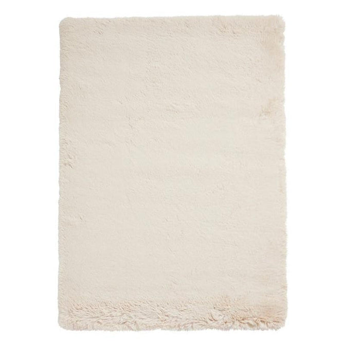 Super Teddy Super Soft Plush Hi Pile Silky Faux Fur Shaggy Beige Rug-Think Rugs-Rug Love - The Most Loved Rug Store