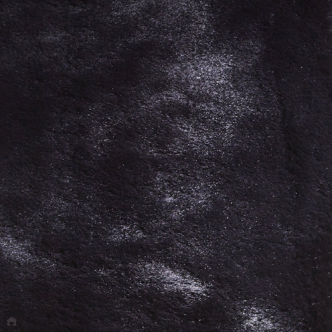 Super Teddy Super Soft Plush Hi Pile Silky Faux Fur Shaggy Sheepskin Black Double/Runner-Think Rugs-Rug Love - The Most Loved Rug Store