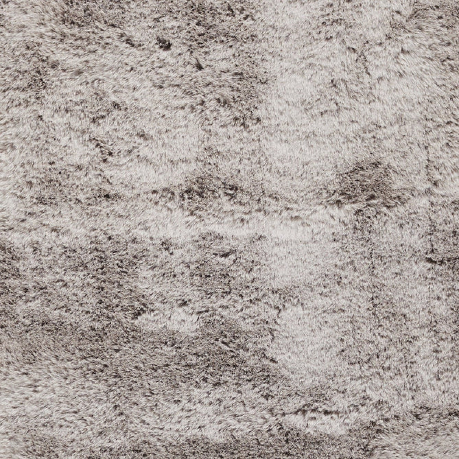 Super Teddy Super Soft Plush Hi Pile Silky Faux Fur Shaggy Sheepskin Silver Double/Runner-Think Rugs-Rug Love - The Most Loved Rug Store