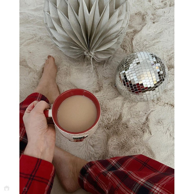 Super Teddy Super Soft Plush Hi Pile Silky Faux Fur Shaggy Warm Beige Rug-Think Rugs-Rug Love - The Most Loved Rug Store