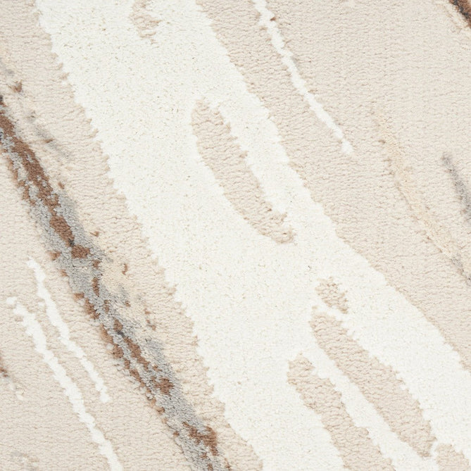 Sustainable Trends SUT05 Modern Abstract Marble Wave Hi Low Textured Soft Recycled Polyester Low Profile Durable Short Pile Beige/Grey/Cream/Taupe Rug-Nourison-Rug Love - The Most Loved Rug Store