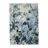 Tropicana Watercolour In-Outdoor Flatweave Blue Rug