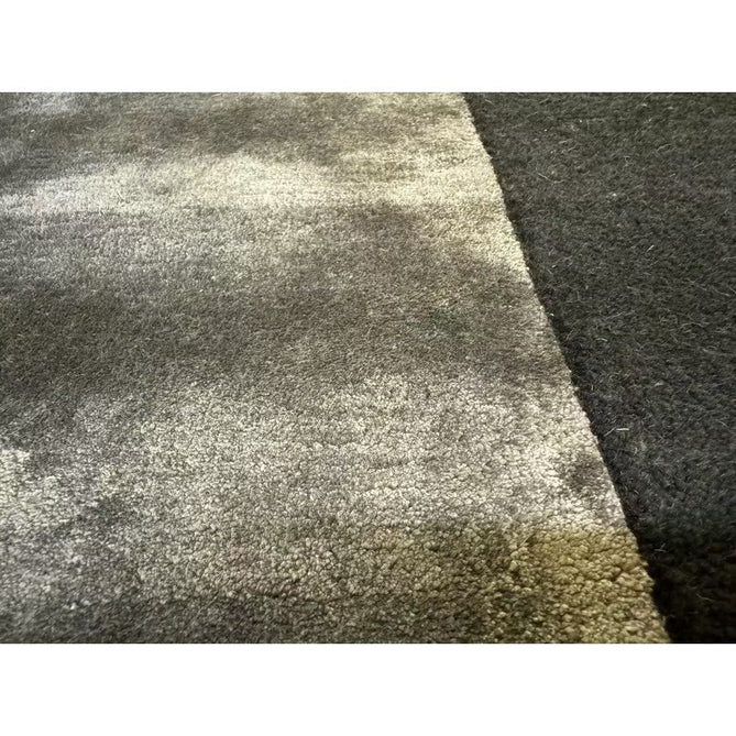 Tate Modern Plain Geometric Tonal Texture Metallic Shimmer Hand-Carved High-Density Wool&Viscose Charcoal Grey Rug-Asiatic Carpets-Rug Love - The Most Loved Rug Store