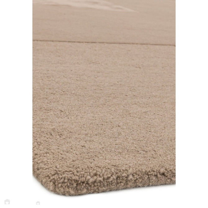 Tate Modern Plain Geometric Tonal Textures Hand-Carved High-Density Wool&Viscose Sand Rug-Asiatic Carpets-Rug Love - The Most Loved Rug Store
