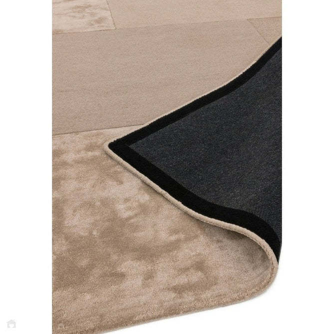Tate Modern Plain Geometric Tonal Textures Hand-Carved High-Density Wool&Viscose Sand Rug-Asiatic Carpets-Rug Love - The Most Loved Rug Store