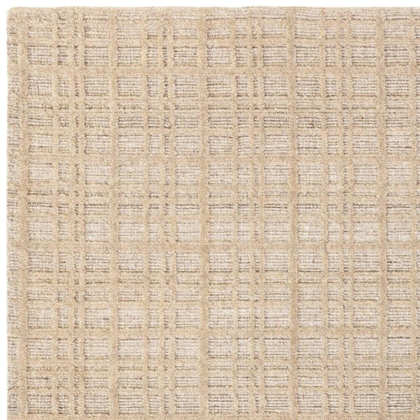 Thatch Modern Plain Geometric Grid Hand-Woven Textured Hi-Lo Ribbed Lo