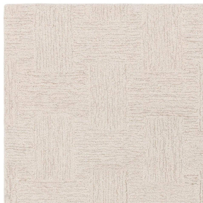 Theodore Modern Plain Subtle Cross-Hatch Hand-Woven Textured Wool Loop Pile White/Sand Rug-Asiatic Carpets-Rug Love - The Most Loved Rug Store