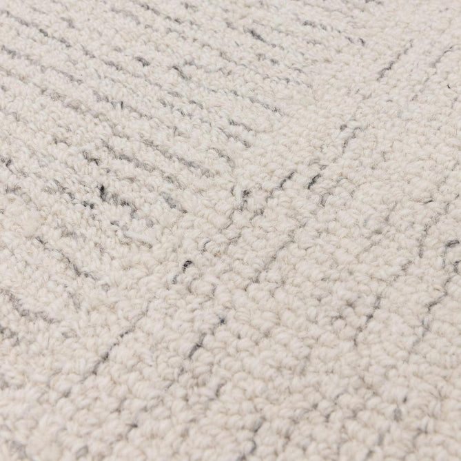 Theodore Modern Plain Subtle Cross-Hatch Hand-Woven Textured Wool Loop Pile White/Soft Black Rug-Asiatic Carpets-Rug Love - The Most Loved Rug Store