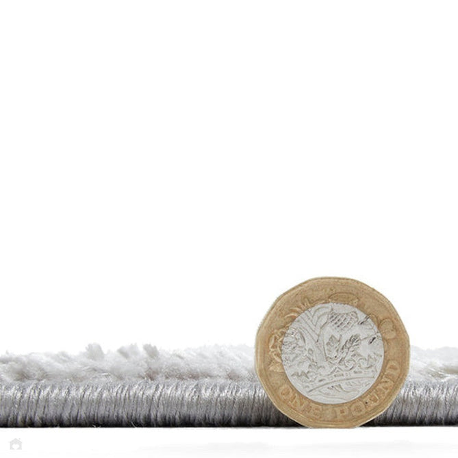 Tidal TL841 Modern Abstract Distressed Metallic Shimmer Soft Smooth Textured Polyester Low Profile Short Pile Silver/Grey/Cream Rug-Think Rugs-Rug Love - The Most Loved Rug Store