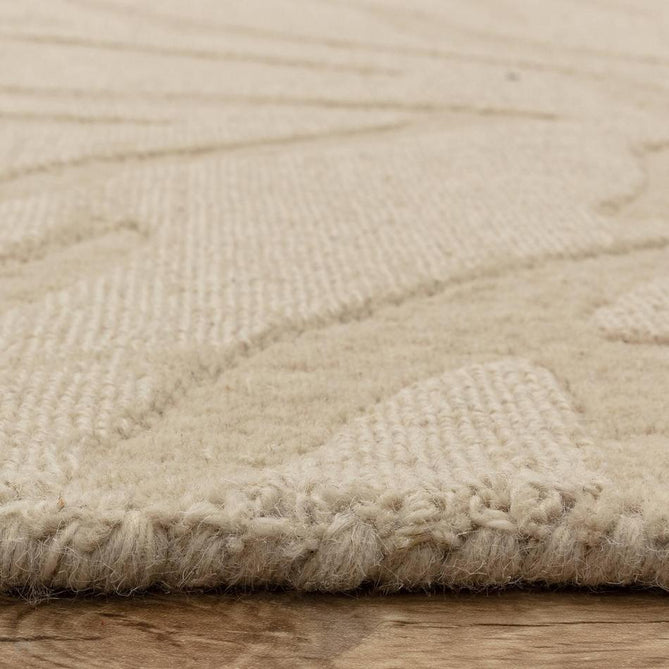 Tigra Modern Animal Inspired Textured Hand-Woven Carved Hi-Lo Ribbed Cut & Loop Wool Sand Rug-Asiatic Carpets-Rug Love - The Most Loved Rug Store