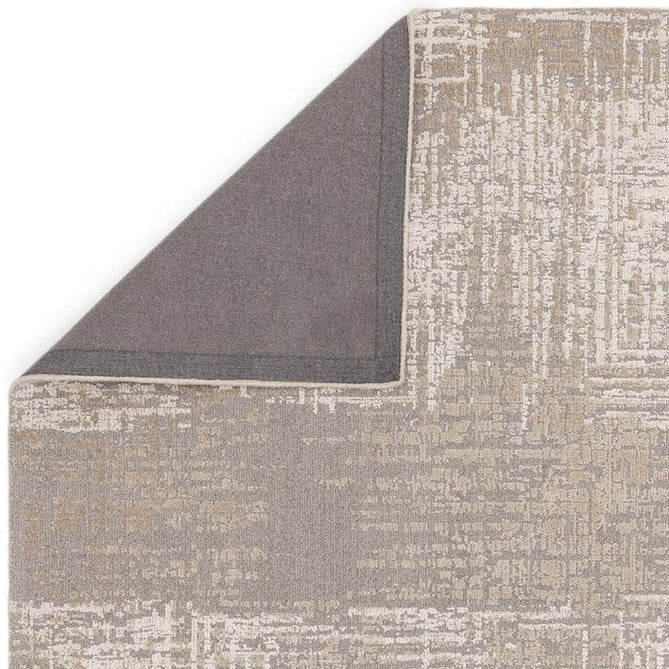 Torino Modern Abstract Distressed Shimmer Tonal Textured Hi-Low Soft Wool Loop & Viscose Flatweave Natural Beige/Cream/Taupe Grey Rug-Asiatic Carpets-Rug Love - The Most Loved Rug Store