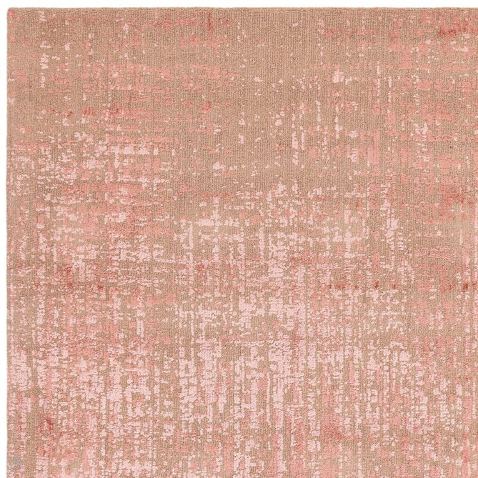 Torino Modern Abstract Distressed Shimmer Tonal Textured Hi-Low Soft Wool Loop & Viscose Flatweave Soft Taupe/Terracotta/Soft Pink Rug-Asiatic Carpets-Rug Love - The Most Loved Rug Store