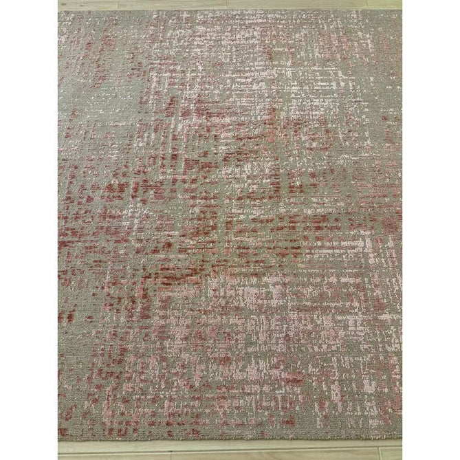 Torino Modern Abstract Distressed Shimmer Tonal Textured Hi-Low Soft Wool Loop & Viscose Flatweave Soft Taupe/Terracotta/Soft Pink Rug-Asiatic Carpets-Rug Love - The Most Loved Rug Store