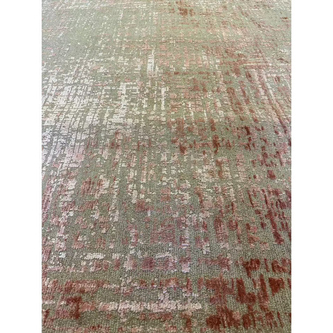 Torino Modern Abstract Distressed Shimmer Tonal Textured Hi-Low Soft Wool Loop & Viscose Flatweave Soft Taupe/Terracotta/Soft Pink Rug-Asiatic Carpets-Rug Love - The Most Loved Rug Store