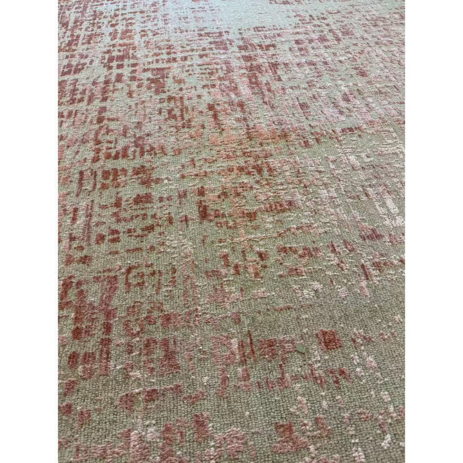 Torino Modern Abstract Distressed Shimmer Tonal Textured Hi-Low Soft Wool Loop & Viscose Flatweave Soft Taupe/Terracotta/Soft Pink Rug-Asiatic Carpets-Rug Love - The Most Loved Rug Store