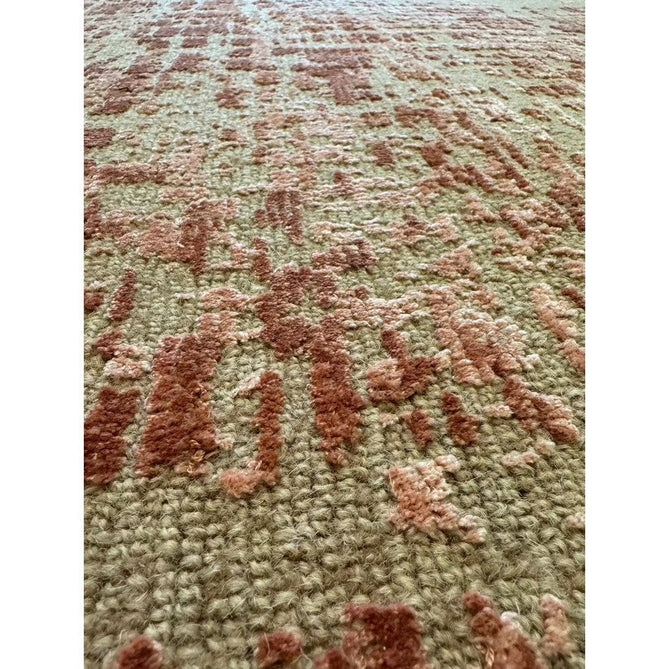 Torino Modern Abstract Distressed Shimmer Tonal Textured Hi-Low Soft Wool Loop & Viscose Flatweave Soft Taupe/Terracotta/Soft Pink Rug-Asiatic Carpets-Rug Love - The Most Loved Rug Store