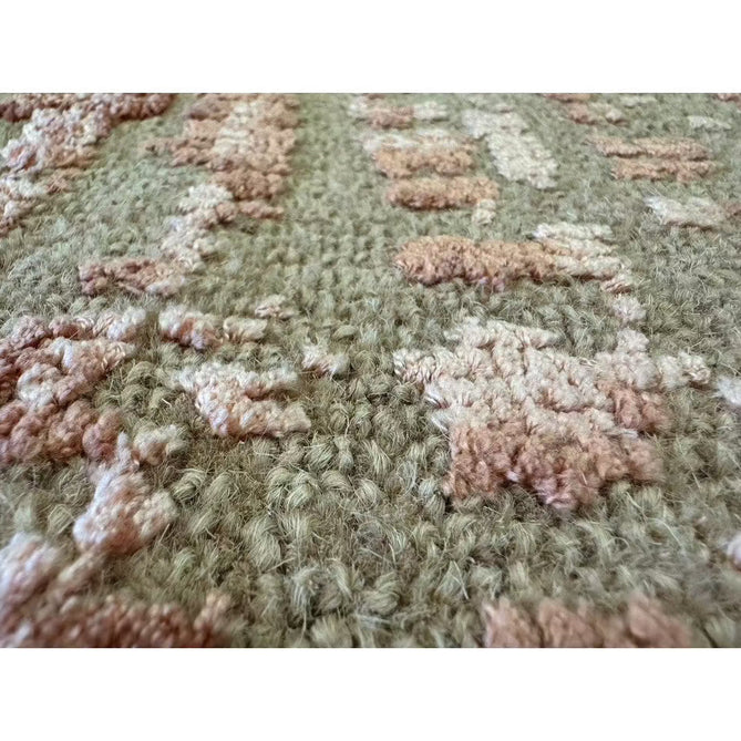 Torino Modern Abstract Distressed Shimmer Tonal Textured Hi-Low Soft Wool Loop & Viscose Flatweave Soft Taupe/Terracotta/Soft Pink Rug-Asiatic Carpets-Rug Love - The Most Loved Rug Store