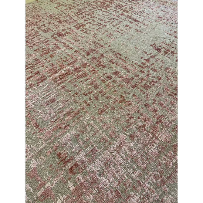 Torino Modern Abstract Distressed Shimmer Tonal Textured Hi-Low Soft Wool Loop & Viscose Flatweave Soft Taupe/Terracotta/Soft Pink Rug-Asiatic Carpets-Rug Love - The Most Loved Rug Store