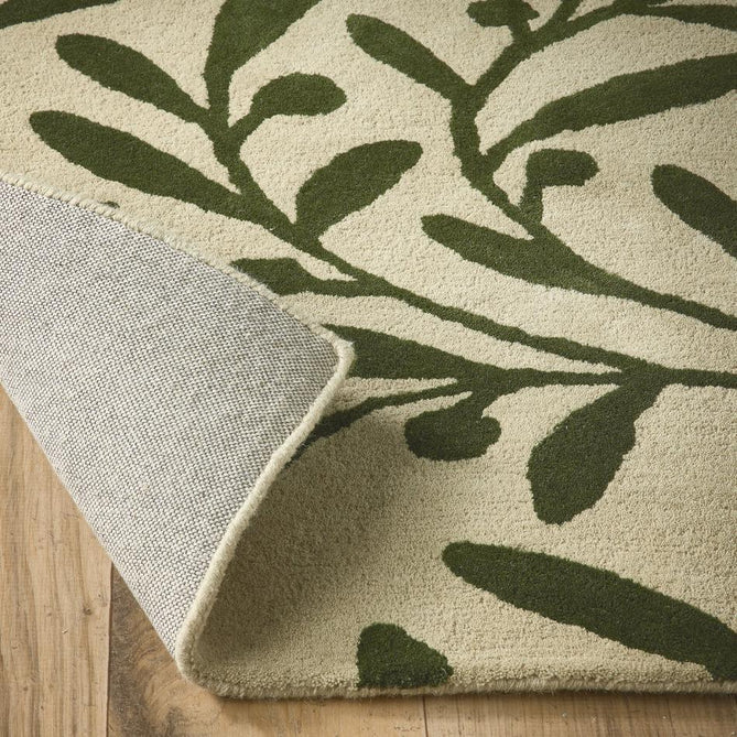 Trailing Leaf Beige/Green Rug-Origins-Rug Love - The Most Loved Rug Store