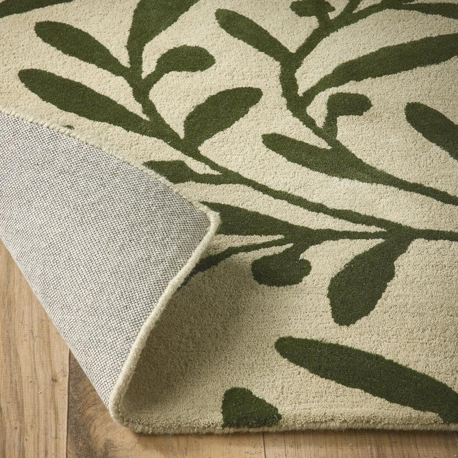 Trailing Leaf Beige/Green Rug-Origins-Rug Love - The Most Loved Rug Store