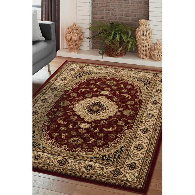 Victoria Traditional Red Rug-Melrose-Rug Love - The Most Loved Rug Store