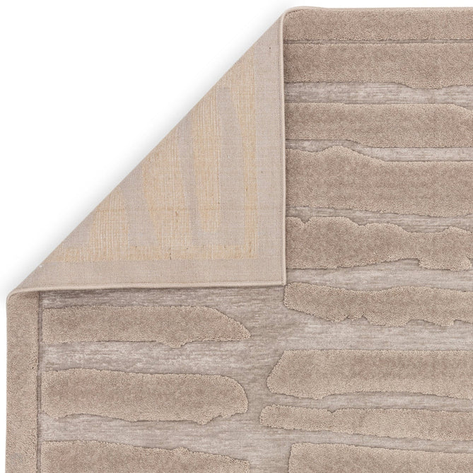Valley Path Scandinavian Carved 3D Hi-Low Flatweave Beige/Natural Rug-Asiatic Carpets-Rug Love - The Most Loved Rug Store