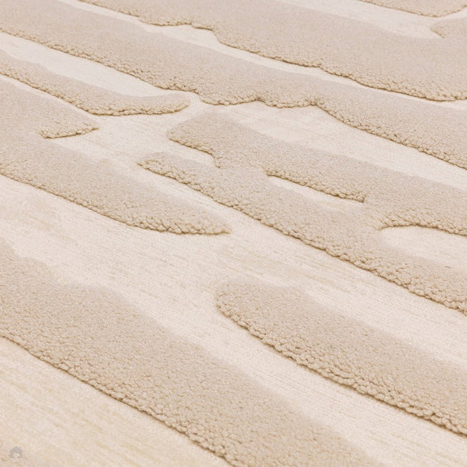 Valley Path Scandinavian Carved 3D Hi-Low Flatweave Ivory/Cream Rug-Asiatic Carpets-Rug Love - The Most Loved Rug Store
