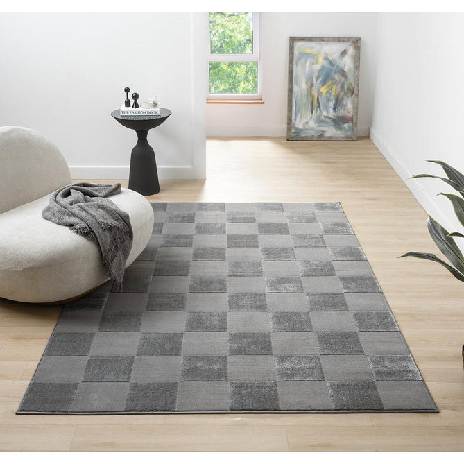 Vellure Grid VLR03 Grey Rug-Desire Rugs-Rug Love - The Most Loved Rug Store