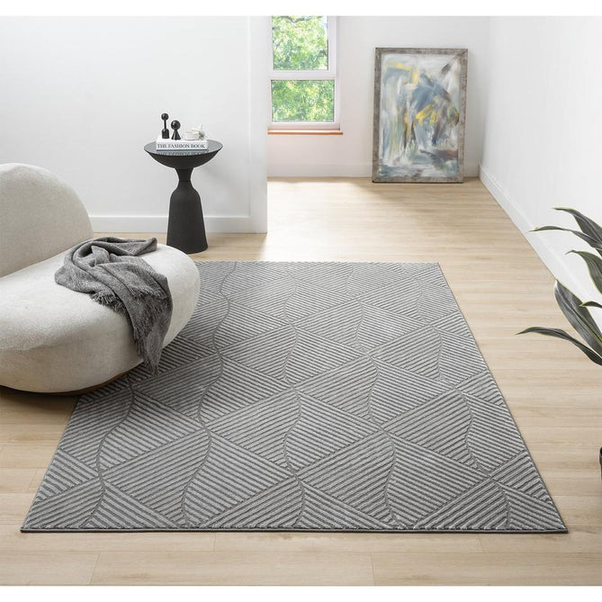 Vellure Pyramid VLR04 Anthracite Rug-Desire Rugs-Rug Love - The Most Loved Rug Store