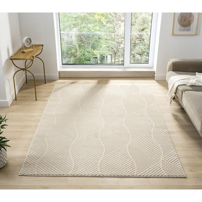 Vellure Pyramid VLR04 Cream Rug-Desire Rugs-Rug Love - The Most Loved Rug Store
