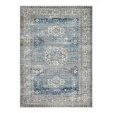 Washable Venice Blue Rug