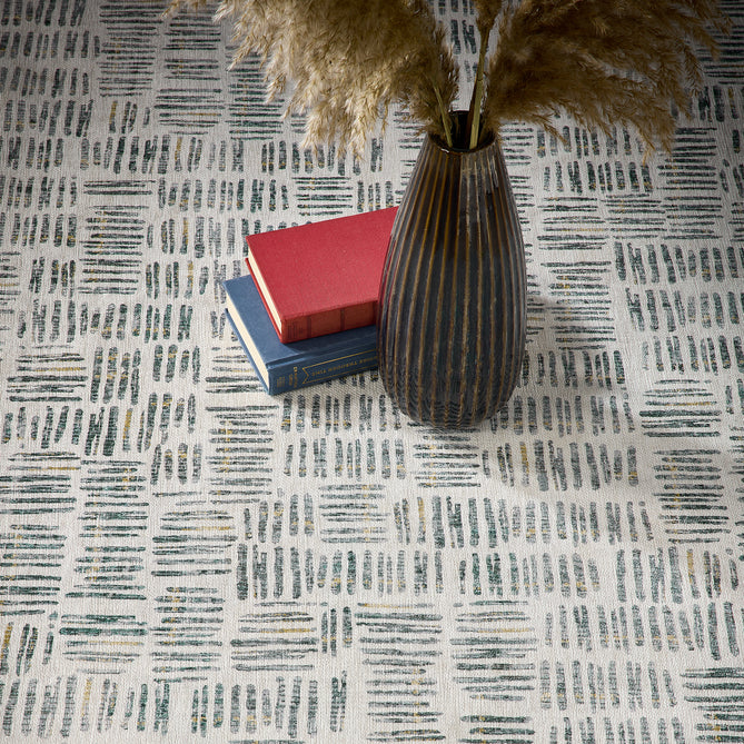 Washable Verona Blue Rug