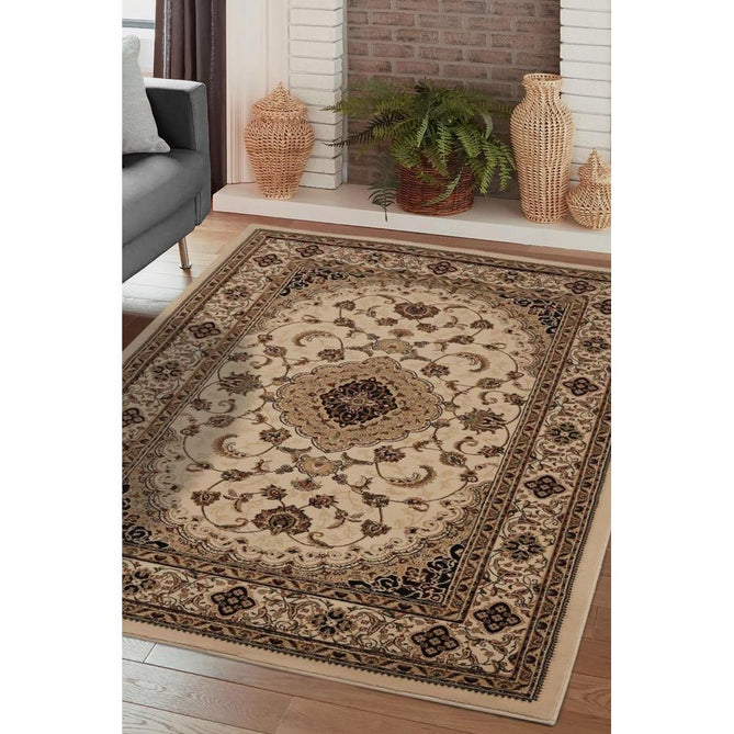 Victoria Traditional Cream Round Rug-Melrose-Rug Love - The Most Loved Rug Store