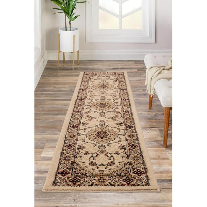 Victoria Traditional Cream Round Rug-Melrose-Rug Love - The Most Loved Rug Store