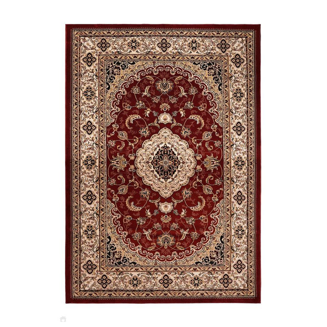 Victoria Traditional Red Runner-Melrose-Rug Love - The Most Loved Rug Store