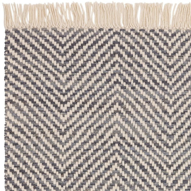 Vigo Modern Geometric Zig Zag Hand-Woven Jute Mix Soft-Touch Boho Flatweave Grey/Cream Rug-Asiatic Carpets-Rug Love - The Most Loved Rug Store