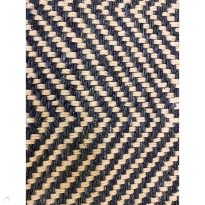 Vigo Modern Geometric Zig Zag Hand-Woven Jute Mix Soft-Touch Boho Flatweave Navy/Cream Rug-Asiatic Carpets-Rug Love - The Most Loved Rug Store