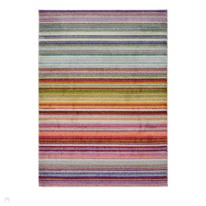 Villa Stripe Multicolour Rug-Melrose-Rug Love - The Most Loved Rug Store