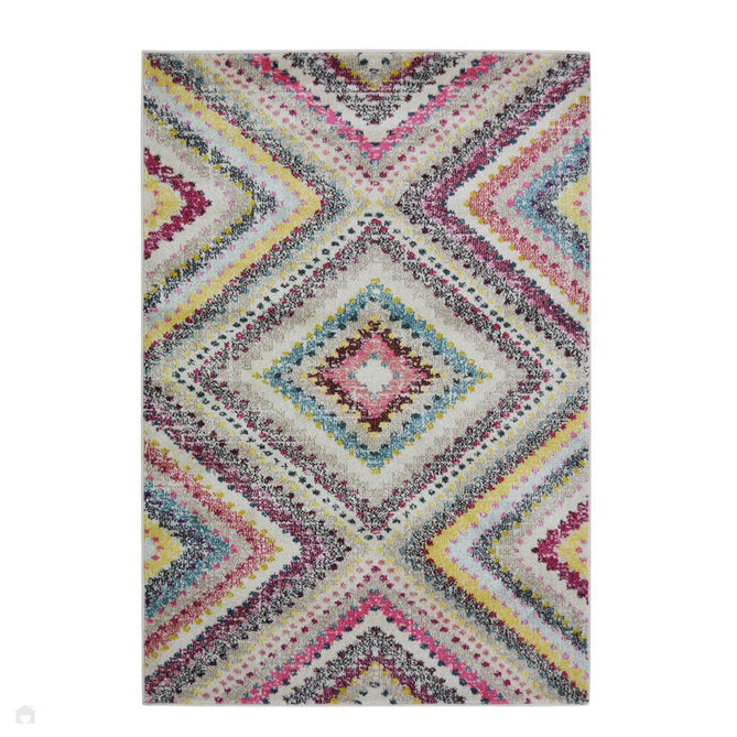 Villa Tribal Multicolour Rug-Melrose-Rug Love - The Most Loved Rug Store
