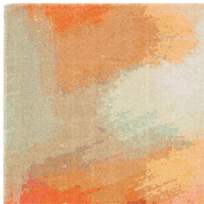 Vision Diffuse Modern Abstract Hand-Woven Printed Wool Low Profile Short Pile Multicolour Rug-Asiatic Carpets-Rug Love - The Most Loved Rug Store