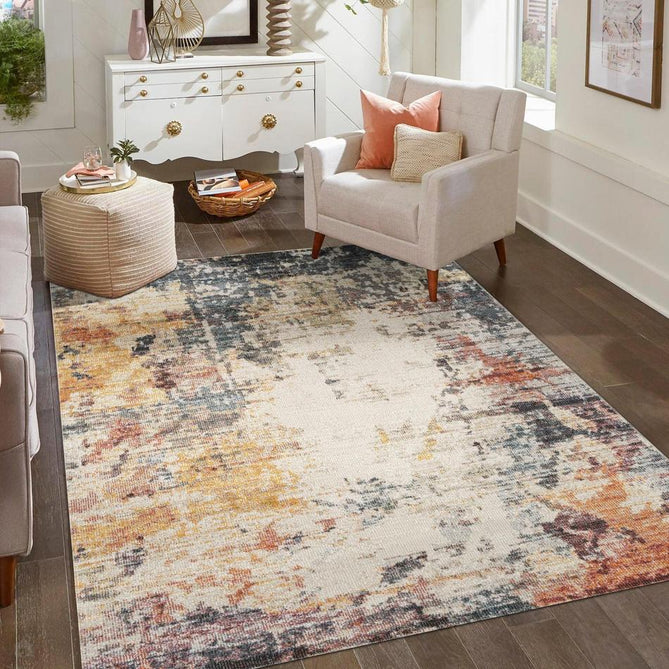 Washable Aress Abstract ARS15 Multi Flatweave Rug-Desire Rugs-Rug Love - The Most Loved Rug Store